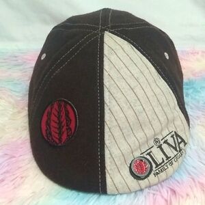RARE! HTF! OLIVA Family Of Cigars Wool Blend Newsboy Vintage Hat Like New